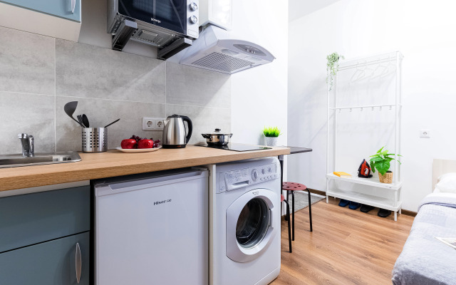 Studio apartments near Lesnaya metro station