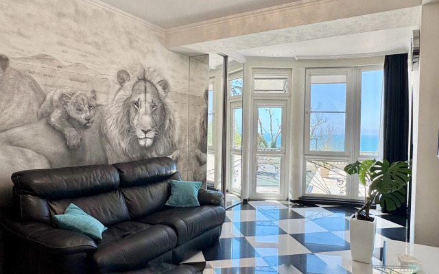 Апартаменты с отдельным входом, видом на море и джакузи Я на Море