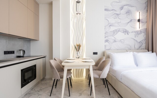 Red Apartments Art Layt Siti Mikelandzhelo Apartments