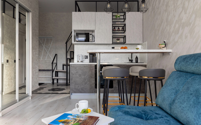 Квартира Дизайнерская Grey Room у Невского проспекта