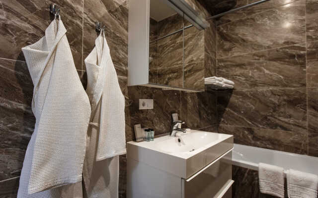 Bez balkona s otdelnoy spalney Apartments
