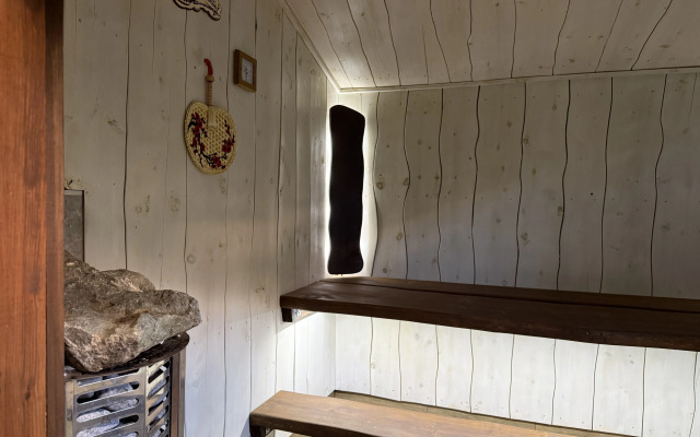 Частный дом Уютный шале с баней