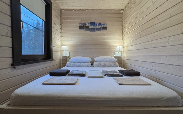 Частный дом 1 с Видом на Озеро Киркколампи и Собственной Сауной