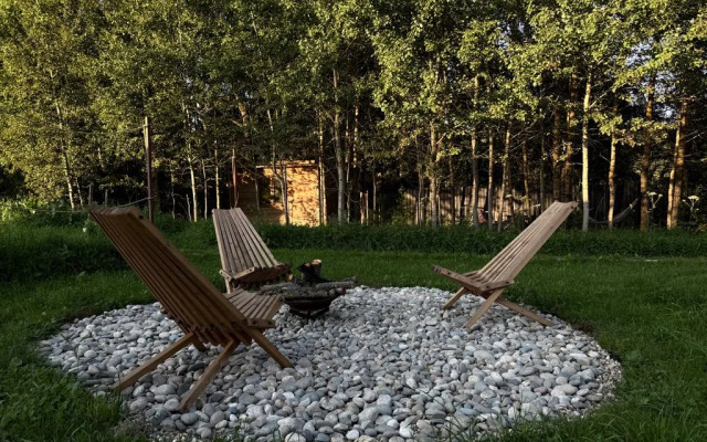 Частный дом с баней в лесу на берегу Истринского водохранилища