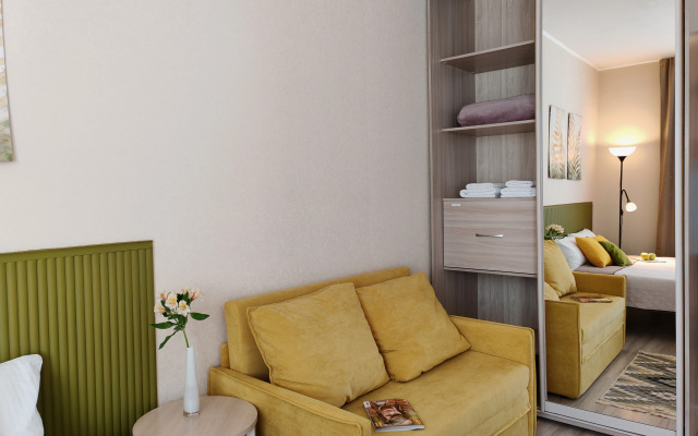 Квартира студия с видом на лесопарковую зону