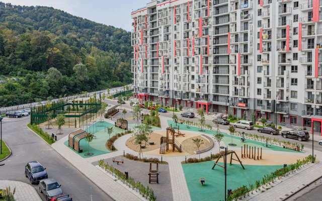 Prostornaya Studiya na 5 Etazhe Flat