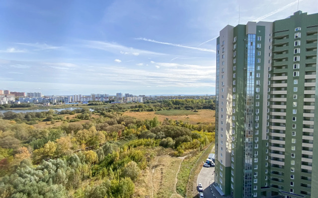 Апартаменты с камином и видом на реку у ТЦ Аквамолл