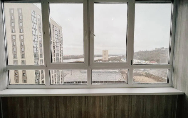 Квартира Уютная Студия с Видом на Реку