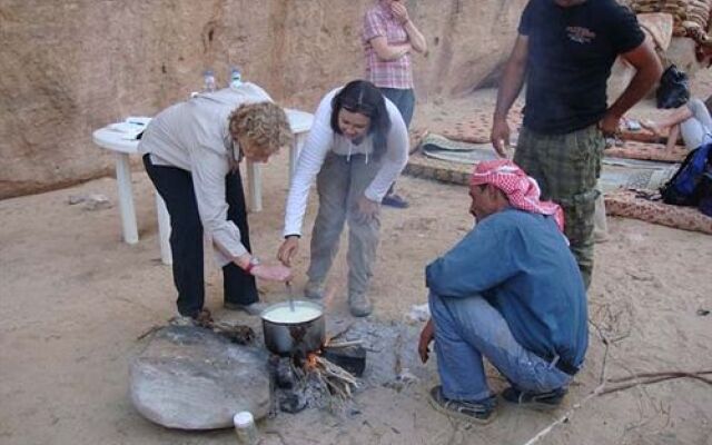 Wadi rum sunset camp