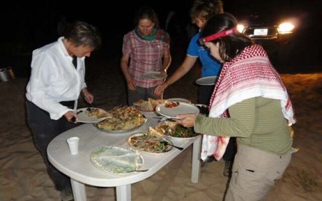 Wadi rum sunset camp