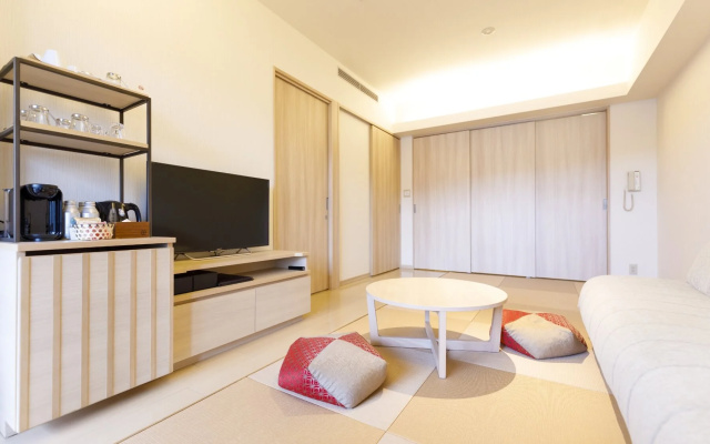 Japanese/Western Deluxe (with Open-air Bath) Twin room (트윈 침대 2개) 사진 4