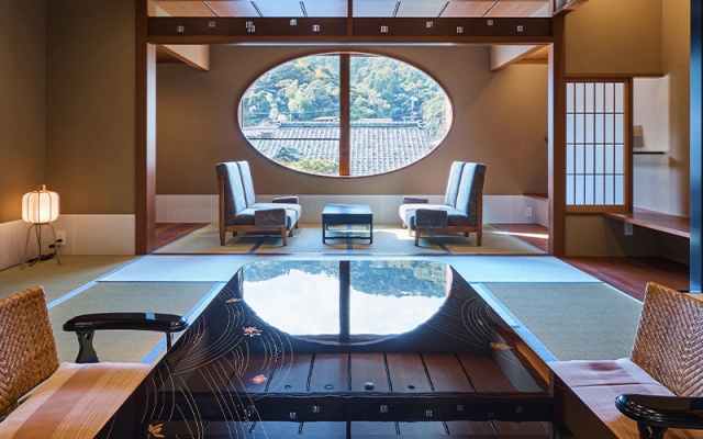 Honjin with Open-Air Bath Suite room with garden view 사진 3