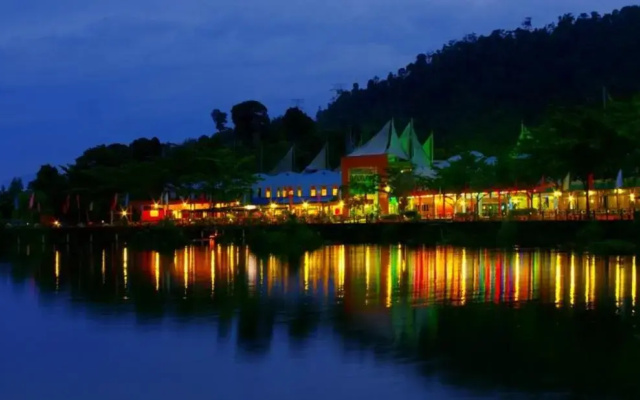 Kampung Air (Water Chalet) at Bukit Merah