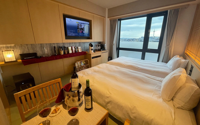 Wine Twin room (트윈 침대 2개) 사진 1