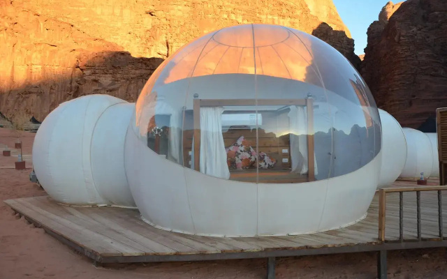 Wadi Rum Bubble Luxotel - Campsite
