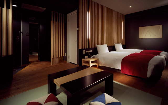 Tatami Twin room (트윈 침대 2개) 사진 1