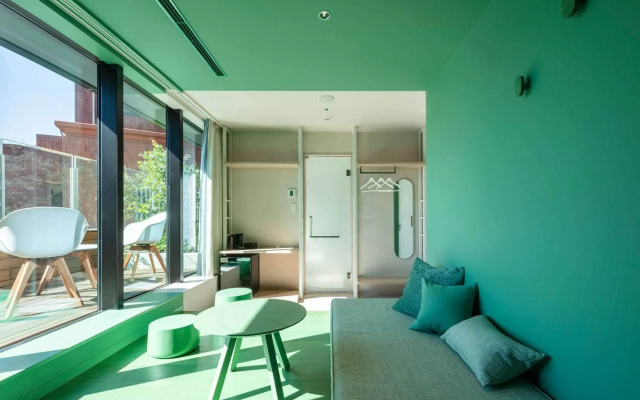 Standard Twin room with balcony (트윈 침대 2개) 사진 2