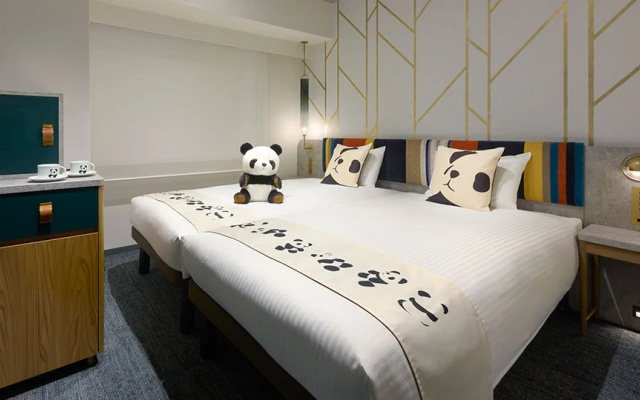 Standard Hollywood-Style Panda Twin room (트윈 침대 2개) 사진 1