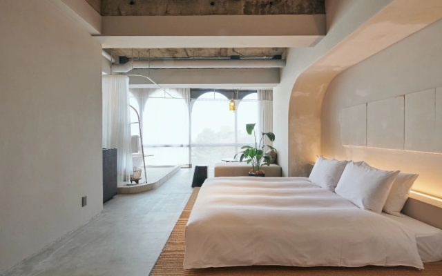 City View Double High Floor Suite (풀 더블 침대) 사진 1