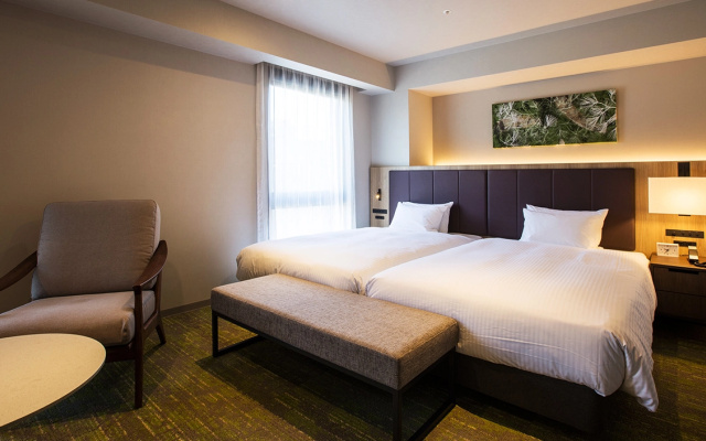 Corner Twin room (트윈 침대 2개) 사진 1