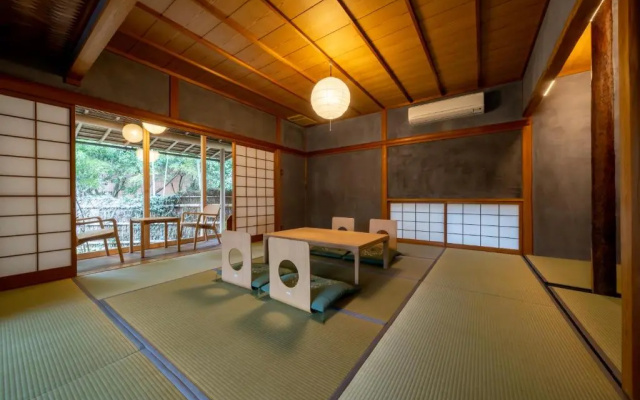 Twin Rikyu Special room Private Japanese Garden (트윈 침대 2개) 사진 4