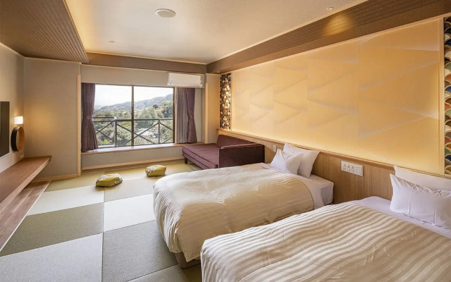 Japanese with Loyly Sauna Twin room (트윈 침대 2개) 사진 1