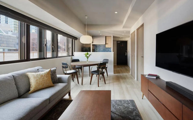 1 Bedroom Corner Double Suite (풀 더블 침대) 사진 4