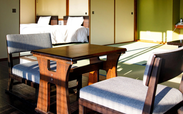 Japanese-Western Annex Twin Suite (트윈 침대 2개) 사진 2