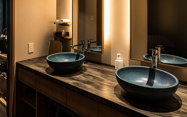 Executive Twin Suite with Open-Air Bath (트윈 침대 2개) 사진 3