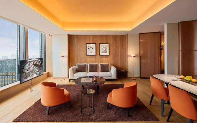 1 Bedroom Deluxe Double Suite with Skyline view (풀 더블 침대) 사진 4