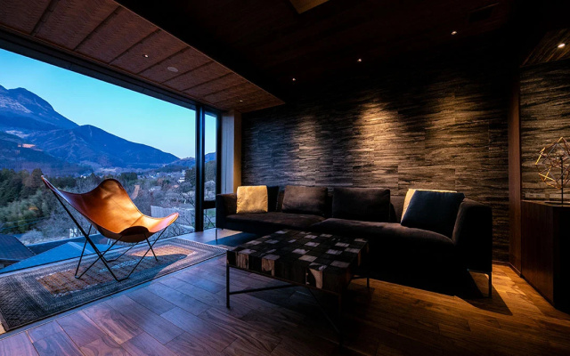 Mt. Yufu views Luxury with a semi-open-air bath Suite 사진 2