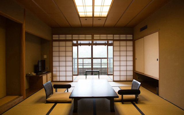 Panoramic Wooden Bath Yamabuki / Suzuran Kadan Suite 사진 1