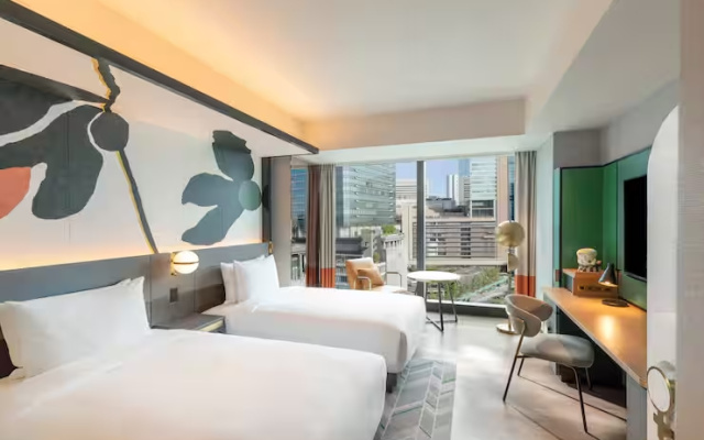 Canopy Twin room with view (트윈 침대 2개) 사진 1