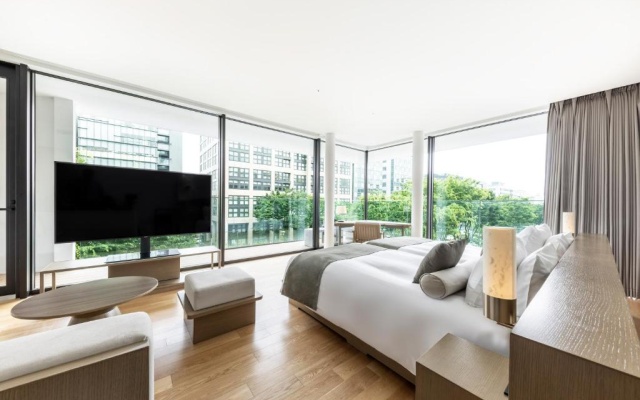 Corner Twin room with balcony (트윈 침대 2개) 사진 2