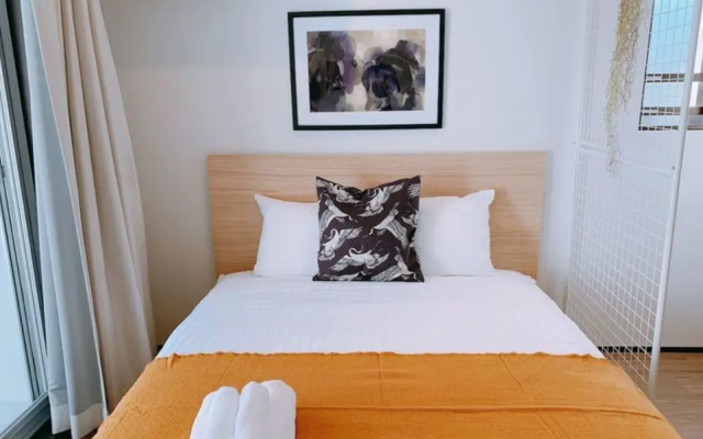 Purple Paradise Comfy Double Studio (풀 더블 침대) 사진 2