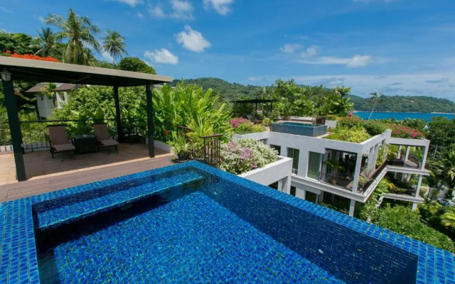 Kata Gardens Penthouse sea view 4C near Kata Noi Beach
