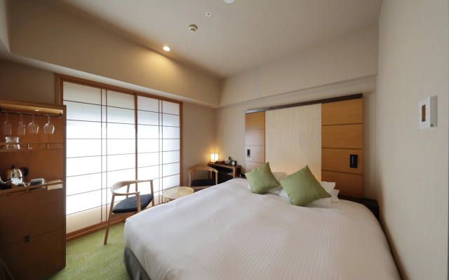 Standard (no desk) Double room (풀 더블 침대) 사진 1