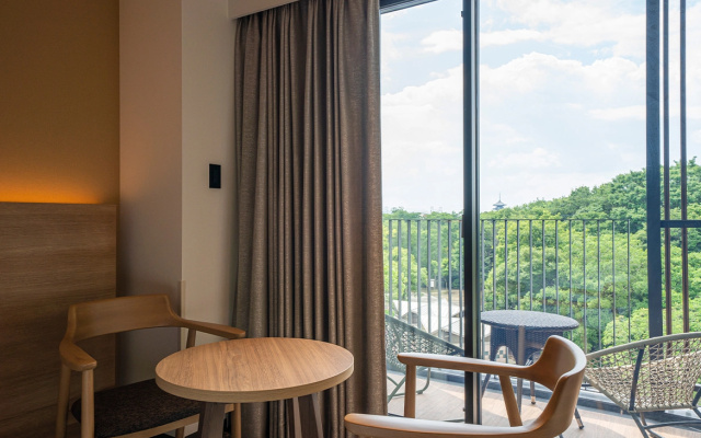 Twin room with balcony and with garden view (트윈 침대 2개) 사진 3