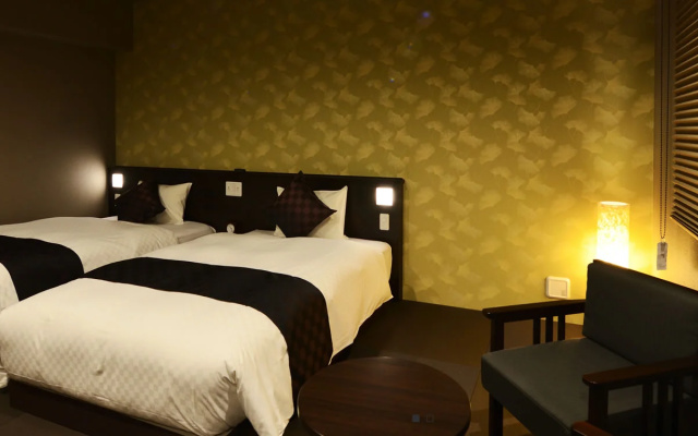 Deluxe Higashi Honganji Temple View Twin room (트윈 침대 2개) 사진 1