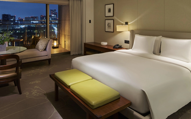 Deluxe Twin Club room with balcony and with Tokyo city view (트윈 침대 2개) 사진 2