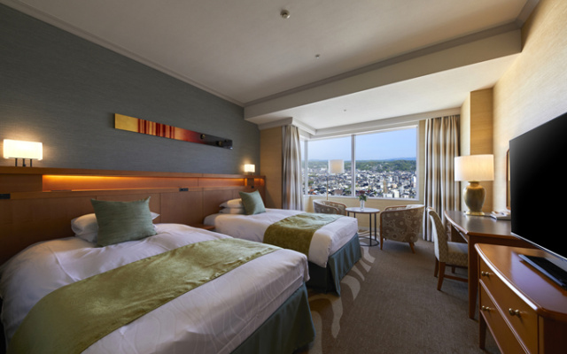 Deluxe 22-25th floor Twin room (트윈 침대 2개) 사진 1
