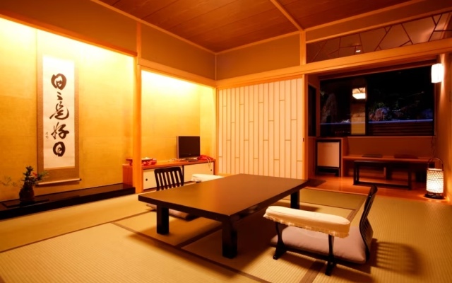 Shuyamakaku 10 Tatami Japanese-Style Shonai Bath room 사진 1