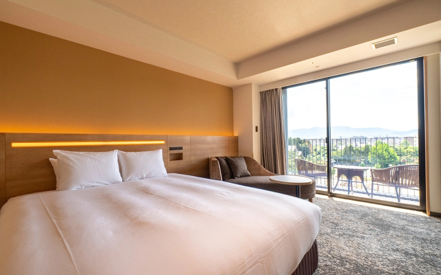 Double room with balcony and with park view (풀 더블 침대) 사진 1