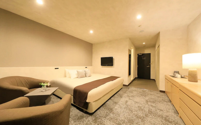 Western-style with Open-air Bath Double room (풀 더블 침대) 사진 2