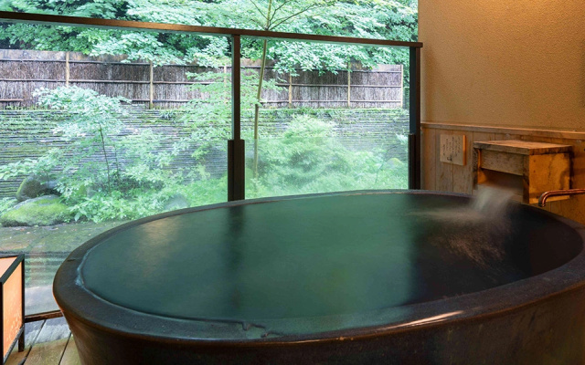 Deluxe Open Air Bath Double room (풀 더블 침대) 사진 3