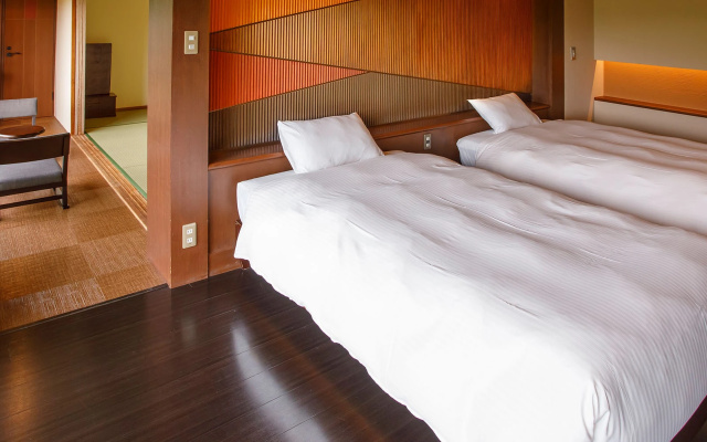 Japanese-Western Annex Twin Suite (트윈 침대 2개) 사진 1