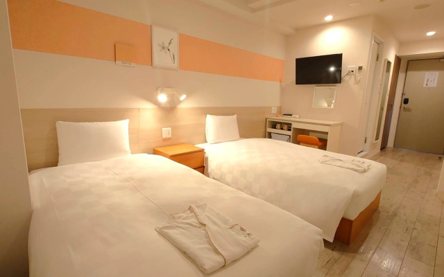 (No Window) Twin room (트윈 침대 2개) 사진 3