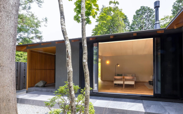 Private Hot Spring Courtyard Twin room (트윈 침대 2개) 사진 4