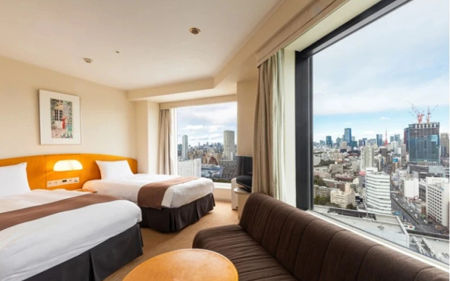Corner Main Tower Twin room (트윈 침대 2개) 사진 1