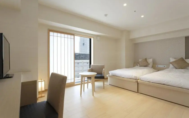 Moderate Modern Japanese Twin room (트윈 침대 2개) 사진 1